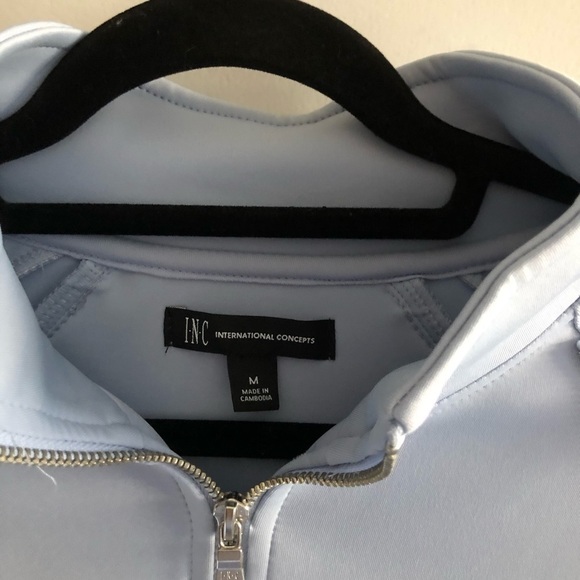INC International Concepts blue jacket - Picture 3 of 13